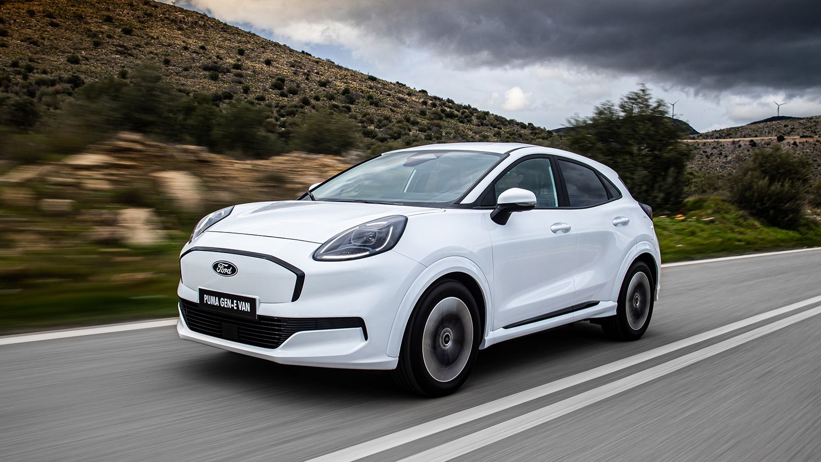 Το Ford Puma Gen-E Van.